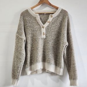 Blu Pepper Soft Button Up Sweater